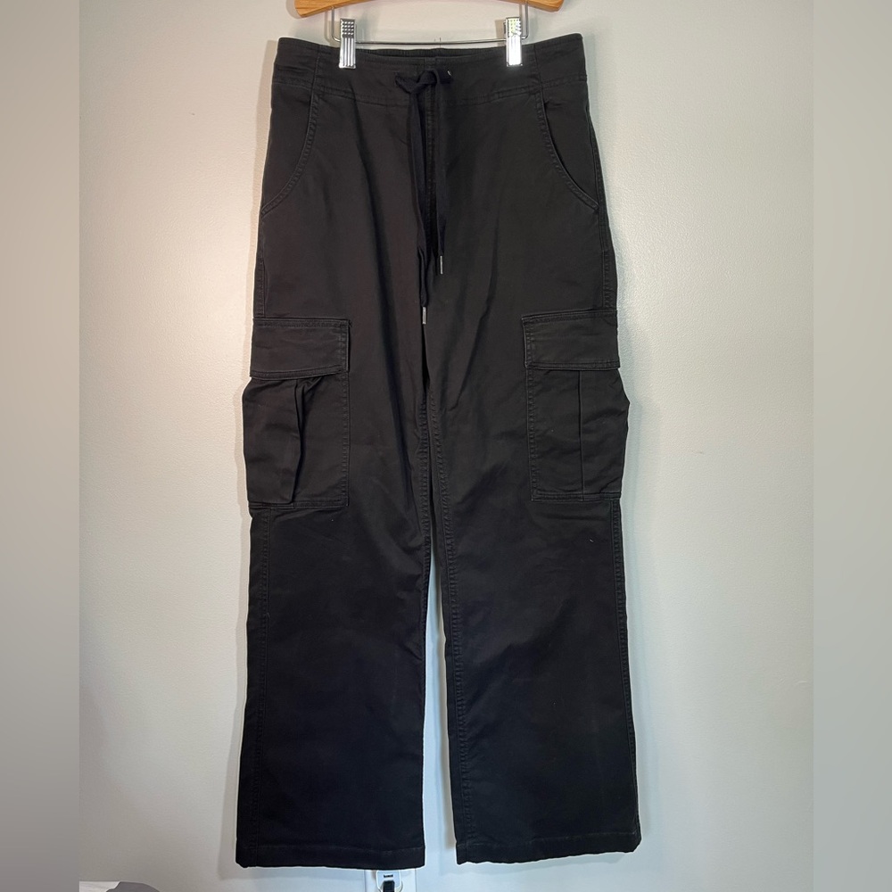 LTJ Letter to Juliet Women’s Black Casual Wide Leg Cargo Pants XS Streetwear